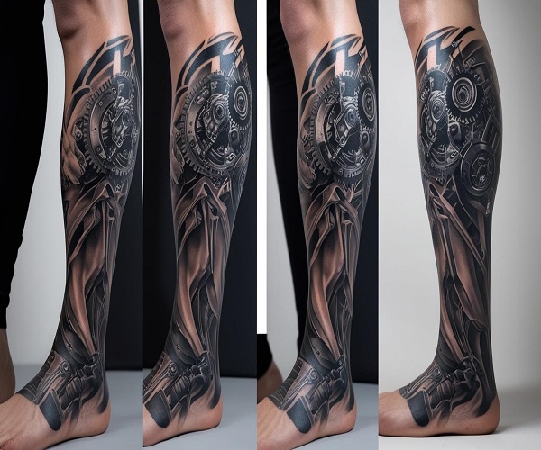 black work tattoo