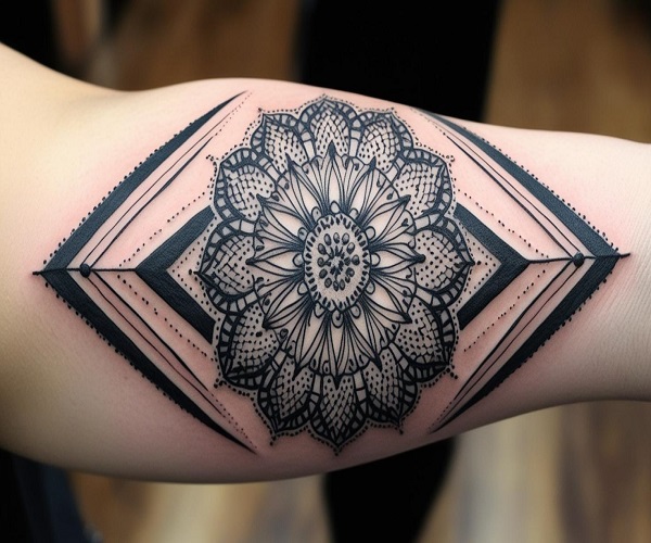 black work tattoo