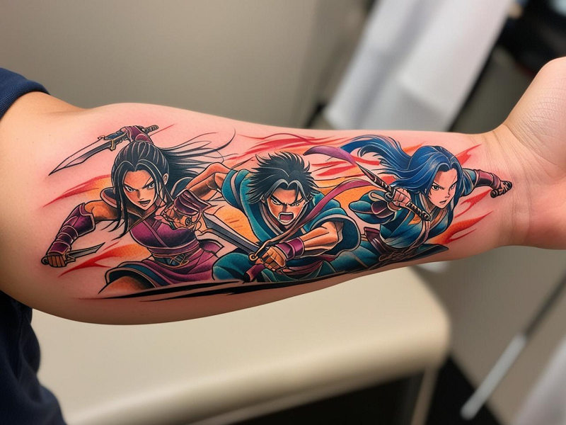 anime tattoos