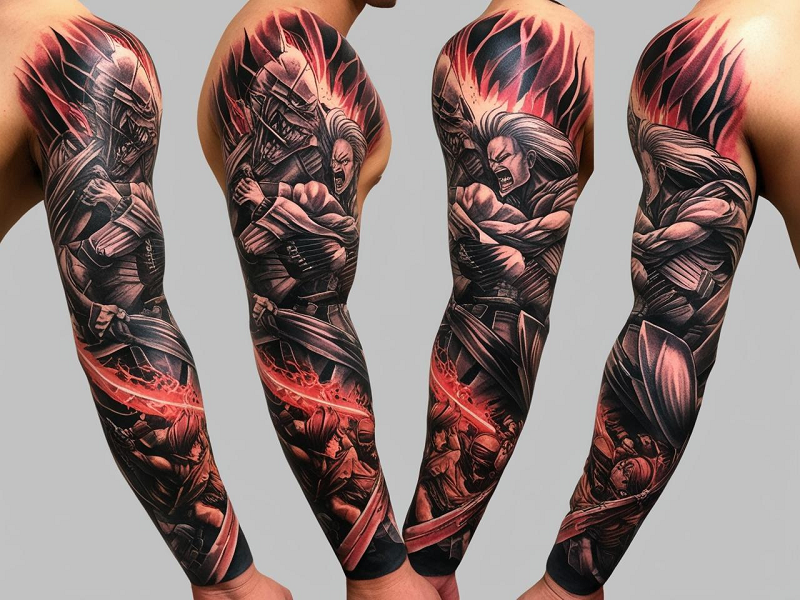 anime tattoos