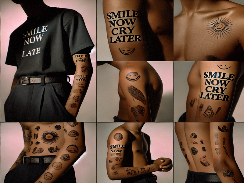 smile now cry later tattoo